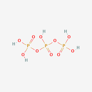molecular formula H5O10P3 B089308 三磷酸 CAS No. 10380-08-2