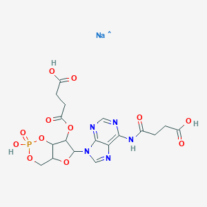 N6,2/'-O-Disuccinyladenosine 3/':5/'-cyclic monophosphate sodium salt
