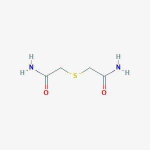 molecular formula C4H8N2O2S B089321 2,2'-Thiobisacetamide CAS No. 14618-65-6