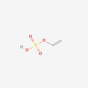 molecular formula C2H4O4S B089343 Vinyl hydrogen sulphate CAS No. 13401-80-4