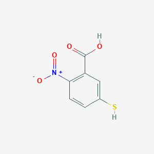 molecular formula C7H5NO4S B089348 5-Mercapto-2-nitrobenzoic acid CAS No. 15139-21-6
