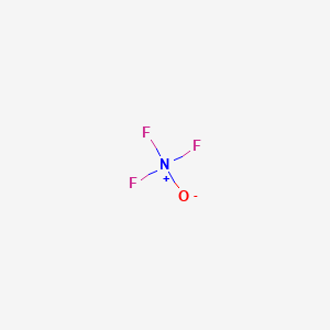 B089354 Nitrogen fluoride oxide CAS No. 13847-65-9