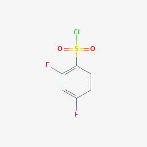 molecular formula C6H3ClF2O2S B089355 2,4-Difluorobenzenesulfonyl chloride CAS No. 13918-92-8