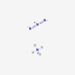 molecular formula H4N4 B089357 Ammonium azide CAS No. 12164-94-2