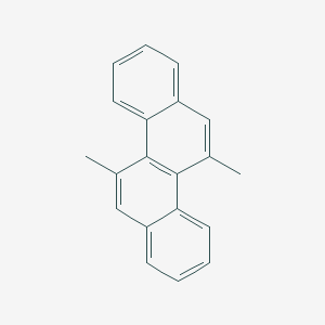 molecular formula C20H16 B089359 5,11-Dimethylchrysene CAS No. 14207-78-4