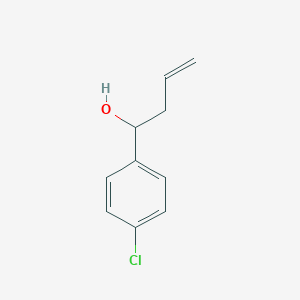 molecular formula C10H11ClO B089368 1-(4-Chlorophenyl)-3-buten-1-ol CAS No. 14506-33-3