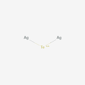 molecular formula Ag2Te B089371 CID 6335255 CAS No. 12002-99-2