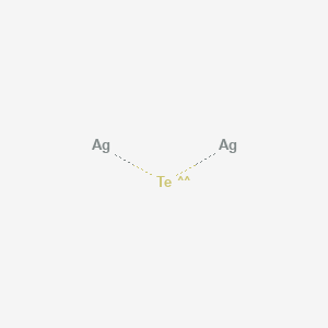 molecular formula Ag2Te B089371 Silver telluride CAS No. 12002-99-2