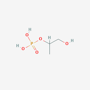molecular formula C3H9O5P B089373 1-Hydroxypropan-2-yl dihydrogen phosphate CAS No. 14807-82-0