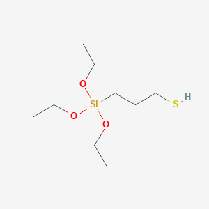 B089376 1-Propanethiol, 3-(triethoxysilyl)- CAS No. 14814-09-6