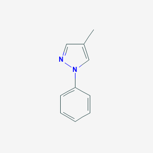 molecular formula C10H10N2 B089377 4-methyl-1-phenyl-1H-Pyrazole CAS No. 14766-43-9