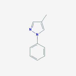 molecular formula C10H10N2 B089377 1-苯基-4-甲基吡唑 CAS No. 14766-43-9