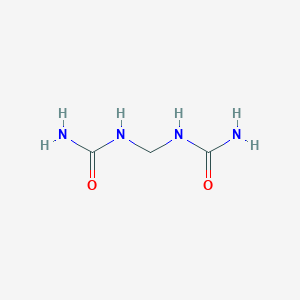 molecular formula C3H8N4O2 B089379 亚甲基二脲 CAS No. 13547-17-6