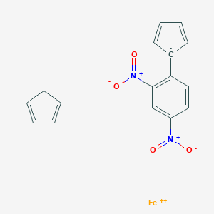 molecular formula C16H13FeN2O4+ B089383 2,4-Dinitrophenyl ferrocene CAS No. 12091-84-8
