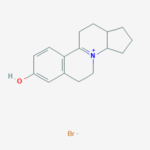 molecular formula C16H20BrNO B089388 Quindonium bromide CAS No. 130-81-4