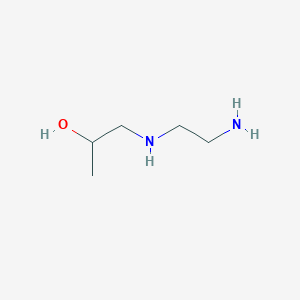 molecular formula C5H14N2O B089395 N-(2-Hydroxypropyl)ethylenediamine CAS No. 123-84-2