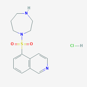 1H-1,4-Diazepine, hexahydro-1-(5-isoquinolinylsulfonyl)-,monohydrochloride