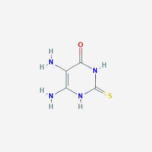 molecular formula C4H6N4OS B089401 4,5-Diamino-2-thiouracil CAS No. 1004-76-8