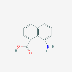 molecular formula C11H9NO2 B089402 8-Amino-1-naphthoic acid CAS No. 129-02-2
