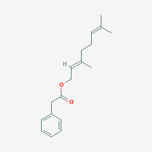 molecular formula C18H24O2 B089406 Geranyl phenylacetate CAS No. 102-22-7