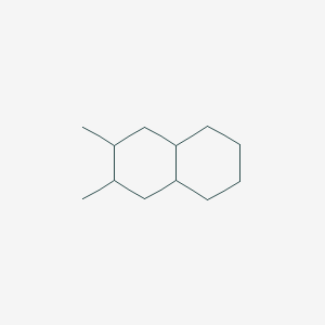 molecular formula C12H22 B089446 Naphthalene, decahydro-2,3-dimethyl- CAS No. 1008-80-6
