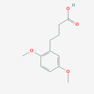 molecular formula C12H16O4 B089455 4-(2,5-Dimethoxyphenyl)butyric acid CAS No. 1083-11-0