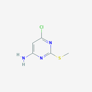 molecular formula C5H6ClN3S B089464 4-Amino-6-chloro-2-(methylthio)pyrimidine CAS No. 1005-38-5