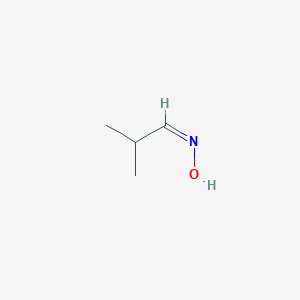 B089466 Isobutyraldehyde oxime CAS No. 151-00-8
