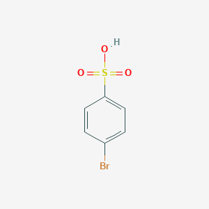 molecular formula C6H5BrO3S B089467 4-Bromobenzenesulfonic acid CAS No. 138-36-3