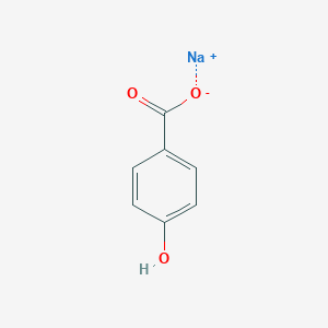molecular formula C7H5NaO3 B089476 Sodium 4-hydroxybenzoate CAS No. 114-63-6