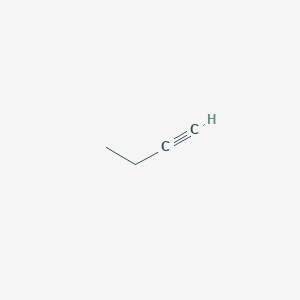 molecular formula C4H6 B089482 1-Butyne CAS No. 107-00-6