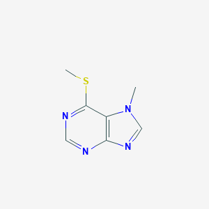 molecular formula C7H8N4S B089485 Purine, 7-methyl-6-(methylthio)- CAS No. 1008-01-1