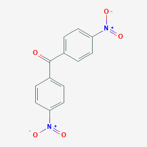 molecular formula C13H8N2O5 B089488 双(4-硝基苯基)甲酮 CAS No. 1033-26-7