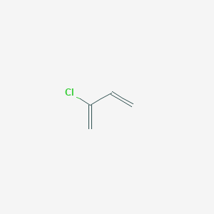 molecular formula C4H5Cl<br>CH2=CClCH=CH2<br>C4H5Cl B089495 Chloroprene CAS No. 126-99-8