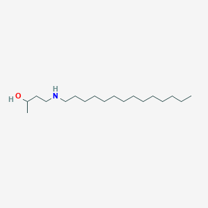 molecular formula C18H39NO B089496 4-(Tetradecylamino)butan-2-ol CAS No. 143-26-0