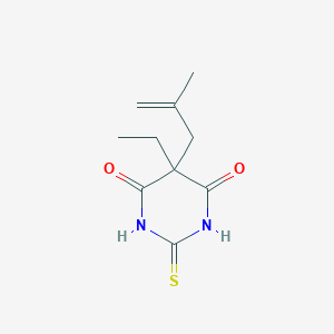 molecular formula C10H14N2O2S B089497 Methallatal CAS No. 115-56-0