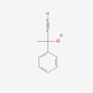 molecular formula C10H10O B089498 2-Phenyl-3-butyn-2-ol CAS No. 127-66-2