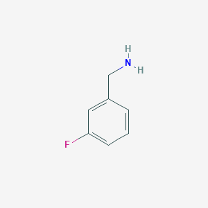 B089504 3-Fluorobenzylamine CAS No. 100-82-3