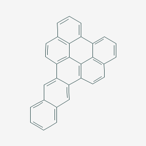 molecular formula C30H16 B089507 Anthra[1,2,3,4-ghi]perylene CAS No. 190-85-2