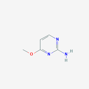 molecular formula C5H7N3O B089509 2-Amino-4-methoxypyrimidine CAS No. 155-90-8