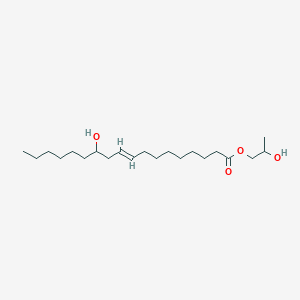 molecular formula C21H40O4 B089519 2-Hydroxypropyl ricinoleate CAS No. 142-56-3