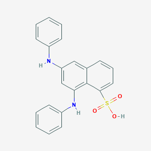 1-Naphthalenesulfonic acid, 6,8-bis(phenylamino)-