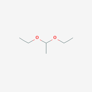 molecular formula C6H14O2 B089532 缩醛 CAS No. 105-57-7