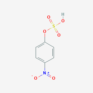 molecular formula C6H5NO6S B089538 4-硝基苯基硫酸酯 CAS No. 1080-04-2