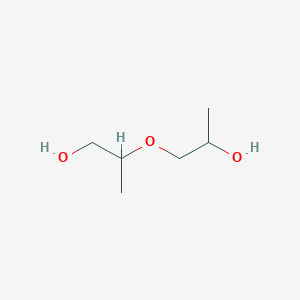 molecular formula C6H14O3 B089540 2-(2-Hydroxypropoxy)propan-1-ol CAS No. 106-62-7