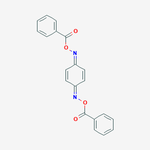 2,5-Cyclohexadiene-1,4-dione, bis(O-benzoyloxime)