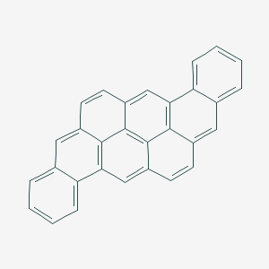 molecular formula C30H16 B089552 Pyranthrene CAS No. 191-13-9