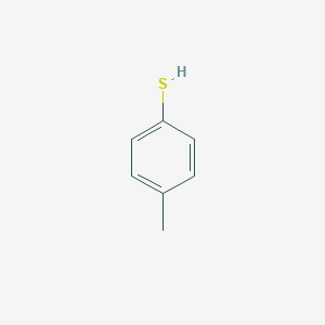 molecular formula C7H8S B089573 4-Methylbenzenethiol CAS No. 106-45-6