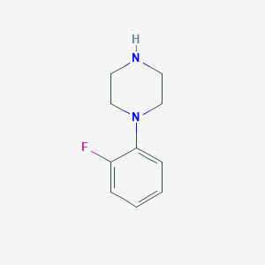 molecular formula C10H13FN2 B089578 1-(2-氟苯基)哌嗪 CAS No. 1011-15-0
