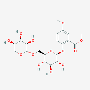 molecular formula C20H28O13 B089591 Primulaverin CAS No. 154-61-0